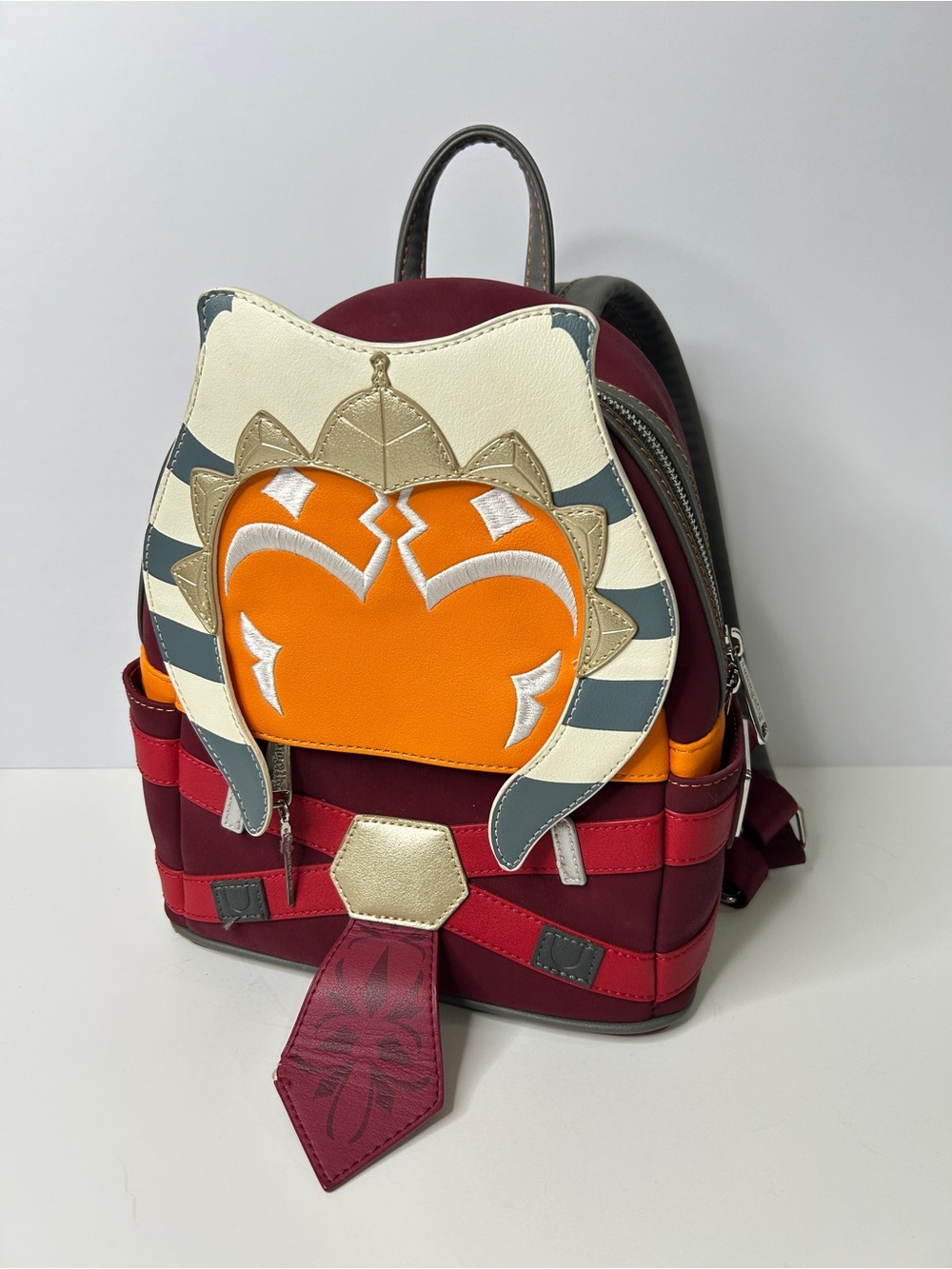 Loungefly Disney Star Wars The Clone Wars Ahsoka Tano Figural Mini Backpack